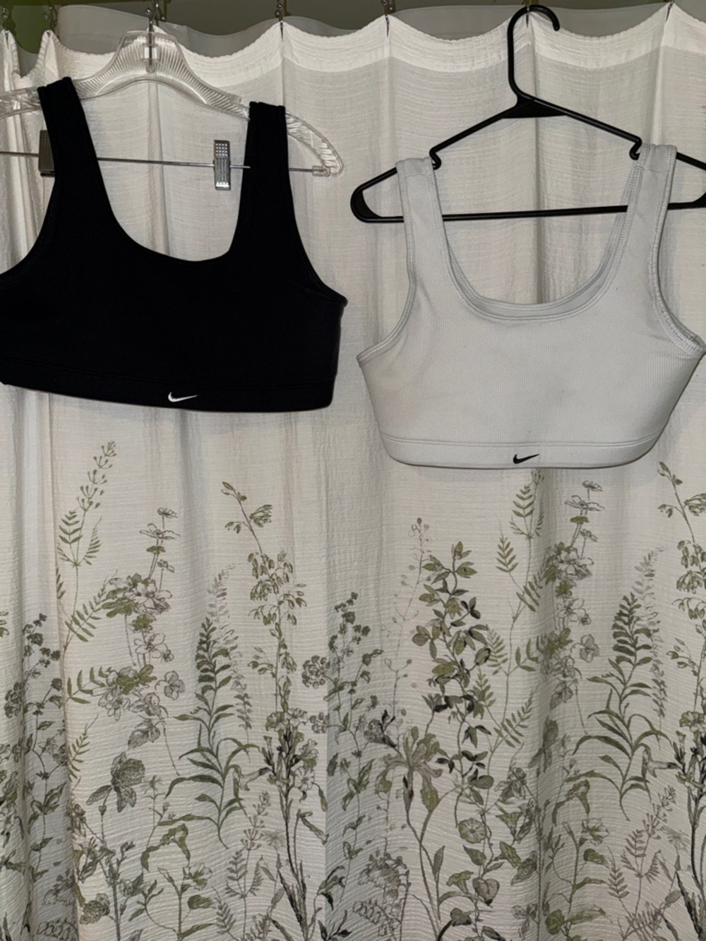 Nike Scoop Sports Bras Duo - Black & White